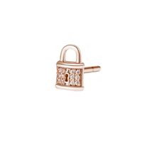 Mono orecchino Rosato Donna in Argento RZO027 - RZO027